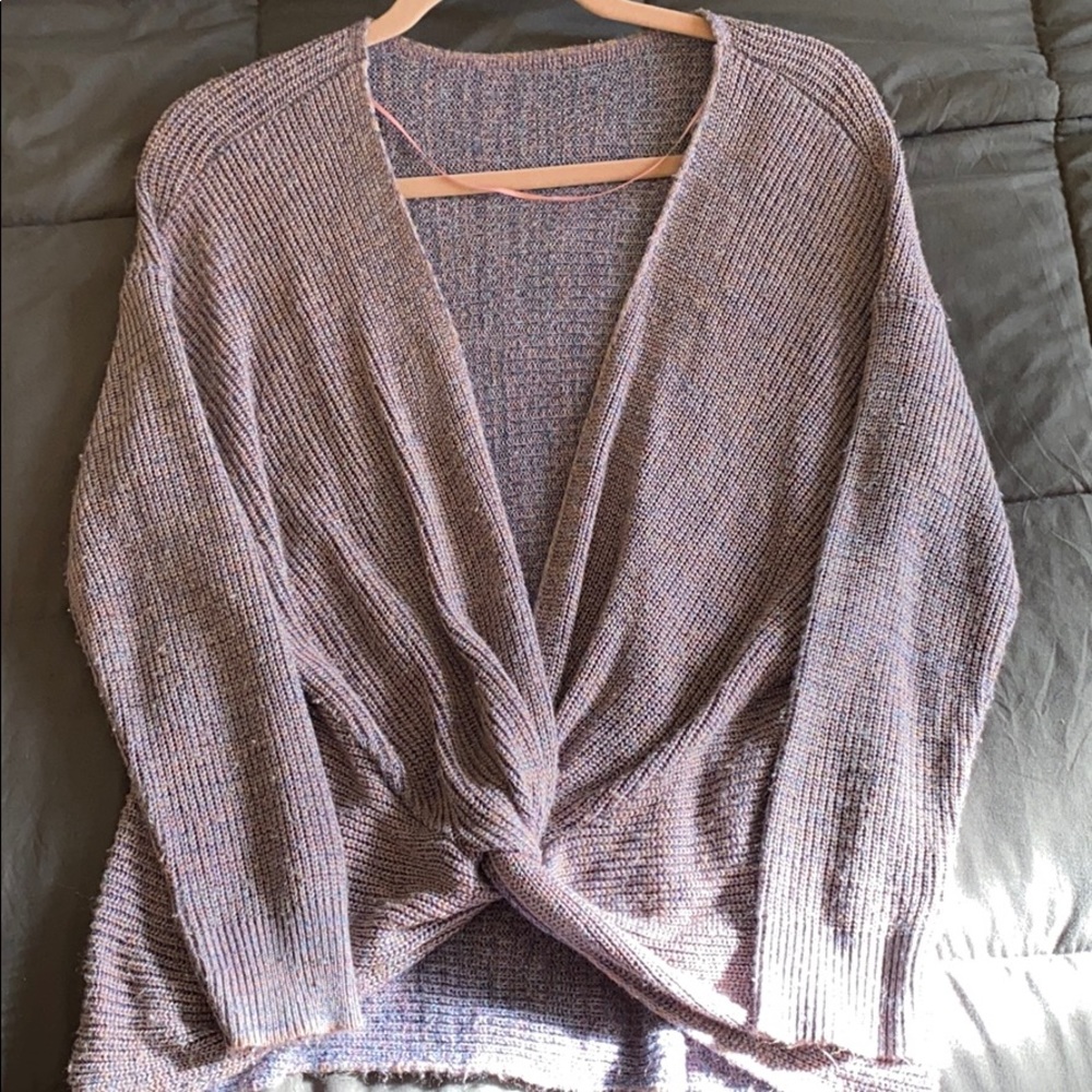 Purple sweater